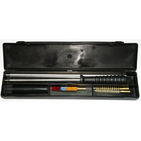 KIT LIMPIEZA RIFLE 3 BAQUETAS ACERO C.9mm-MOD.09/1