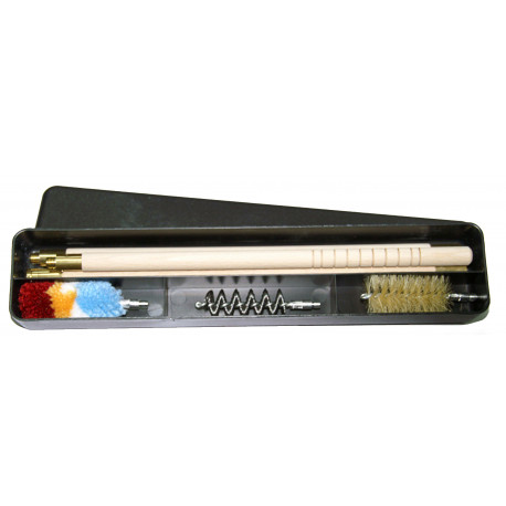 KIT LIMPIEZA ESCOPETA 3 BAQUETAS MADERA C.12-MOD.08/0