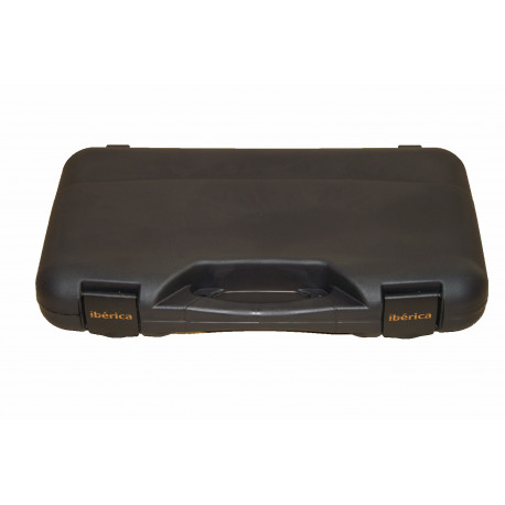 MALETÍN PARA PISTOLA COLOR NEGRO 2 CIERRES INTERIOR ESPUMA