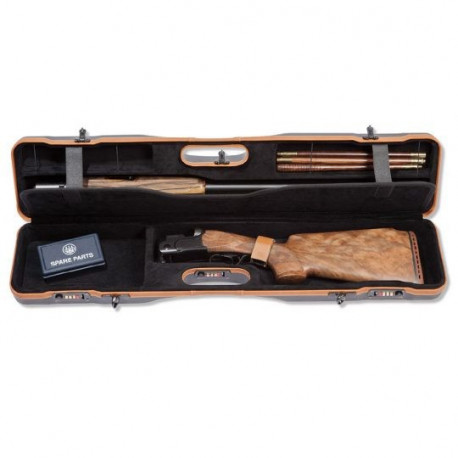 MALETÍN NEGRINI MOD.16405 LX (ABS) BORDE PIEL ESCOPETAS Y RIFLES