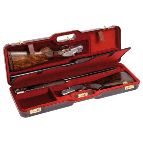 MALETÍN NEGRINI MOD.1670 LX BORDE PIEL ESCOPETAS Y RIFLES