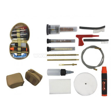 KIT LIMPIEZA CARABINA AIRE COMPRIMIDO Y RIFLE 6222