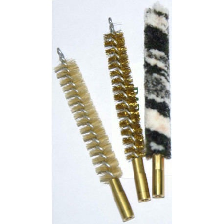 KIT 3 GRATAS RIFLES (LANA, CRIN, CEPILLO LATÓN) C.7mm-MOD.127/1